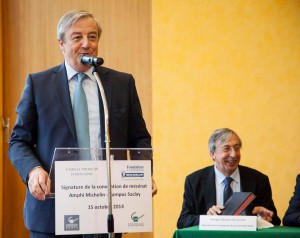 Vincent Montagne, représentant de la famille Michelin vice-président de la SAGES, associé commandité du Groupe Michelin