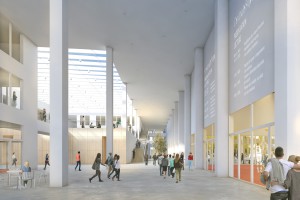 CentraleSupélec - Hall second bâtiment