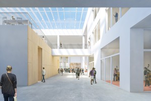 CentraleSupélec - Intérieur second bâtiment