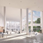 Hall du second bâtiment