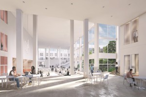 Hall du second bâtiment