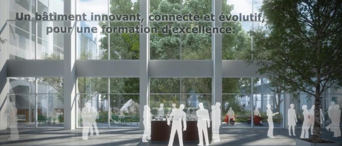 Vidéo bâtiment B CentraleSupélec