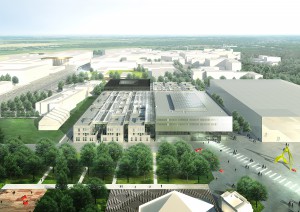 Campus Saclay_Aerial View_Vivant Complete Loop