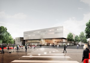 Campus Saclay_HM Entrance