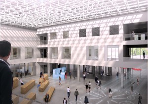 Campus Saclay_Vivant Atrium